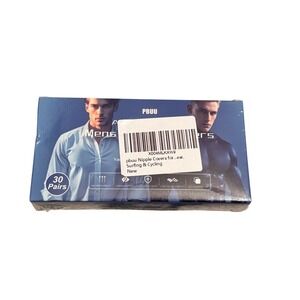 PBUU Mens Nipple Covers 30 Pairs Anti-Chafe for Running Surfing Cycling Marathon